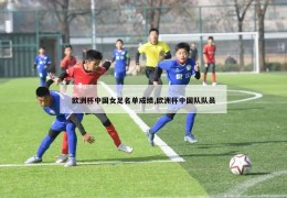欧洲杯中国女足名单成绩,欧洲杯中国队队员